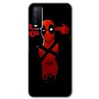 Vivo Y20s Kılıf HD Desen Baskılı Arka Kapak - DeadPool 4 + Kırılmaz Cam