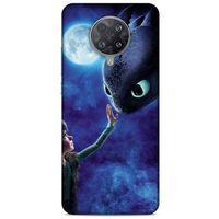 İnfinix Note 7 Kılıf Dragons (40) Fit Silikon Kılıf Ejderha Takım Yıldızı