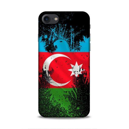 Apple Iphone 8 Uyumlu Kılıf Azarbaijan (34) Slim Armor Kılıf Bayrak