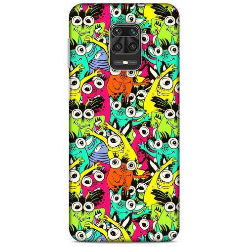 Graffitix (38) Desenli Silikon Kapak Xiaomi Redmi Note 9S Kılıf
