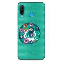 Nazarium (25) Desenli Silikon Kapak Huawei P30 Lite Kılıf
