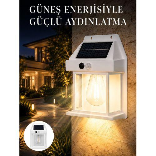 Sensörlü Solar Led Dış Duvar Aydınlatma Yeni Nesil