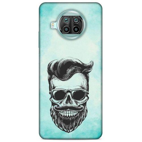 Lopard Xiaomi Mi 10T Lite 5G Uyumlu Kılıf Tattoo's (25) Antişok Kapak Mustache
