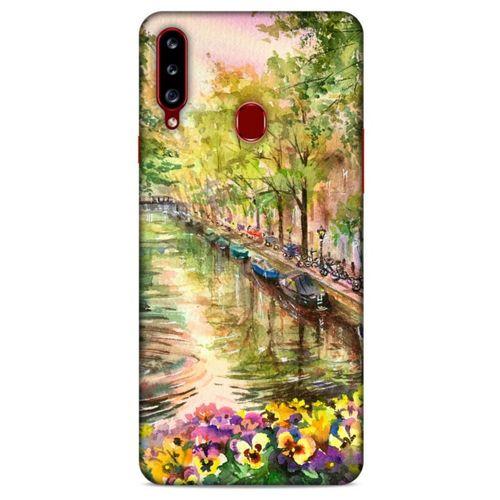 Cityx (34) Samsung Galaxy A20s Kılıf Silikon Kapak Desenli