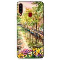 Cityx (34) Samsung Galaxy A20s Kılıf Silikon Kapak Desenli