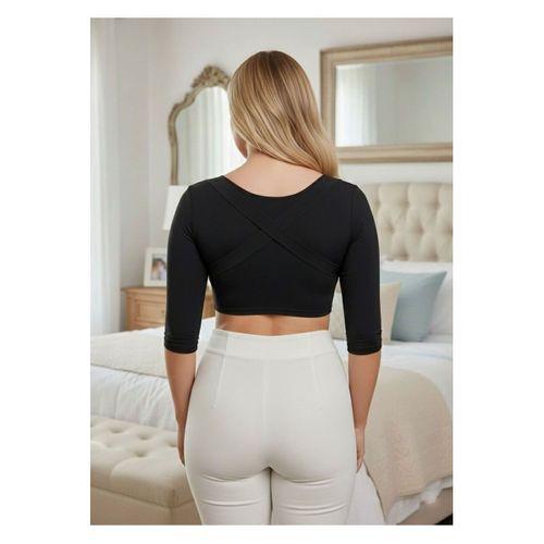 Siyah Kadın Kol Ve Sırt Toparlayıcı Korse - 796