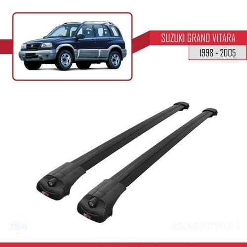 Suzuki Grand Vitara 1998-2005 Arası ile uyumlu ACE-1 Ara Atkı Tavan Barı SİYAH