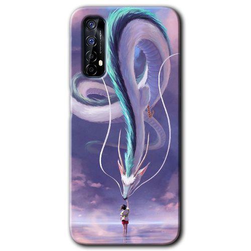 Potkal Hediye Fabrikası Realme 7 Kılıf HD Desen Baskılı Arka Kapak - Dragon Snake