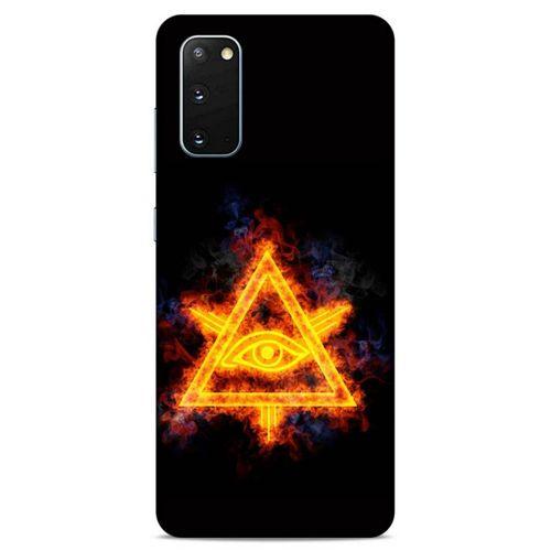 Lopard Samsung Galaxy S20 Uyumlu Kılıf FireX (42) Rugged Armor Kılıf İlluminati