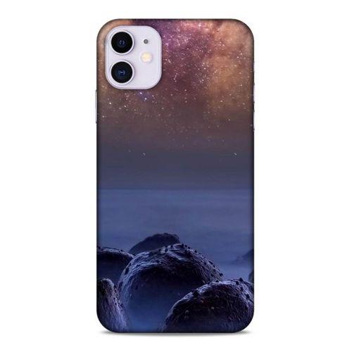 Lopard Apple Iphone 11 Uyumlu Kılıf Gece'S (26) Tpu Silikon Kılıf Bordo