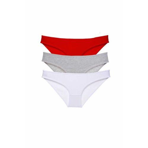 3 adet Süper Eko Set Likralı Kadın Slip Külot 542