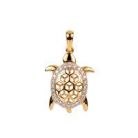14 Ayar Kaplumbağa Kolye Ucu HSM10104