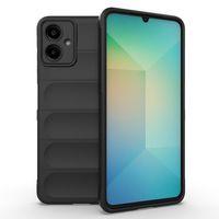 Galaxy A07 Kılıf Esnek TPU Oyuklu Arka Yüzey Tasarımlı Zore Etnik Silikon Kapak