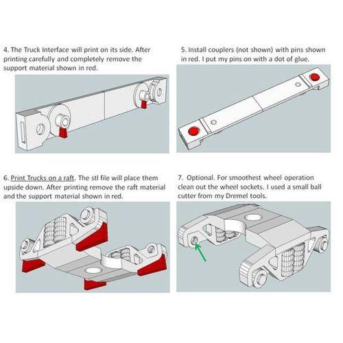 HO Ölçek Tanconite Maden Aracı (Bu ürün Sadece Plastik parçadır - Almadan Önce Soru Sorabilirsiniz)