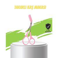 Taraklı Kaş Düzeltme Makası – Hassas Şekillendirme Ve Kolay Kullanım