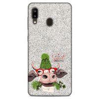 Animax Bereli İnek Samsung Galaxy A20 Kılıf Desenli Silikon