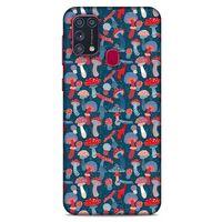 Frutix Mantar 03 Samsung Galaxy M31 Kılıf Desenli Silikon