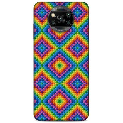 Lopard Xiaomi Redmi Poco X3 Uyumlu Kılıf BloX (2) Kabı Karışık Çok Renkli