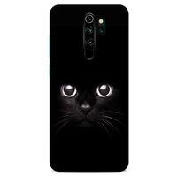 Lopard Xiaomi Redmi Note 8 Pro Uyumlu Kılıf Kediler (44) Tough Armor Kılıf Kara Kedi