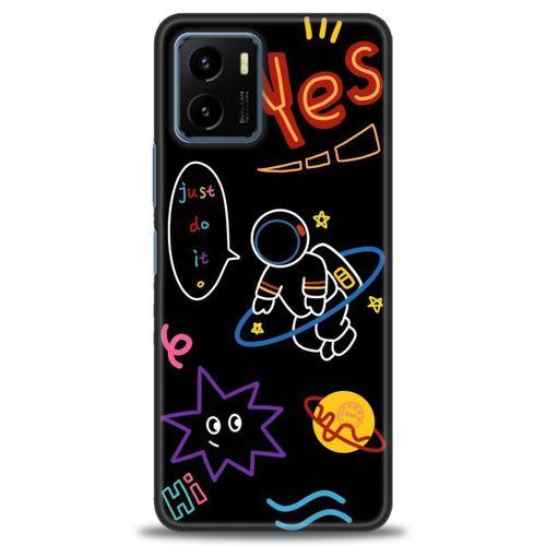 Vivo Y21 Kılıf HD Baskılı Kılıf - Yes + Tam Ekran Koruyucu
