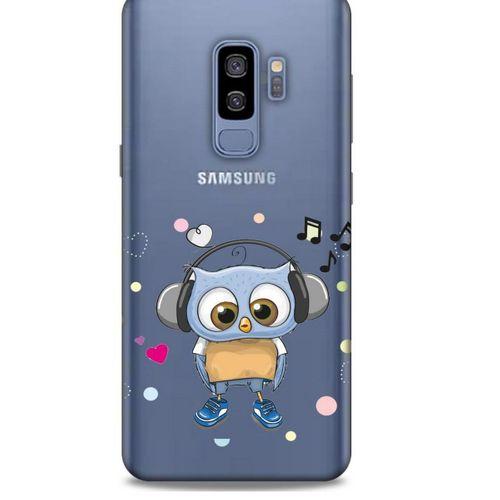 Zoologix (73) Samsung Galaxy S9 Plus Şeffaf Kılıf Silikon Desenli