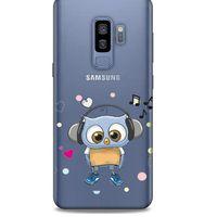 Zoologix (73) Samsung Galaxy S9 Plus Şeffaf Kılıf Silikon Desenli