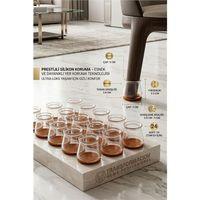 Silent Keçe Tabanlı Şeffaf Sandalye Ayak Koruyucu 24'lü Set 723001