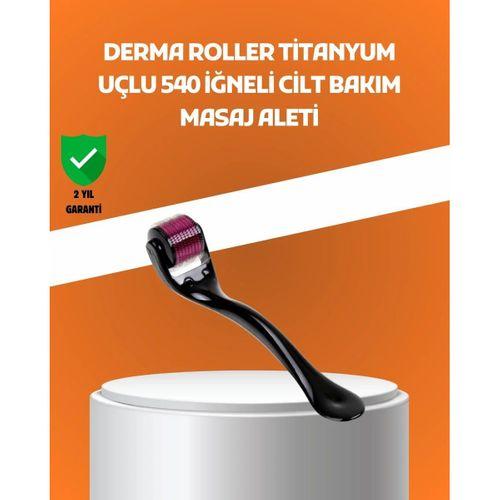 540 İğneli Titanyum Dermaroller Profesyonel Ev Tipi Cilt Yenileme Atı