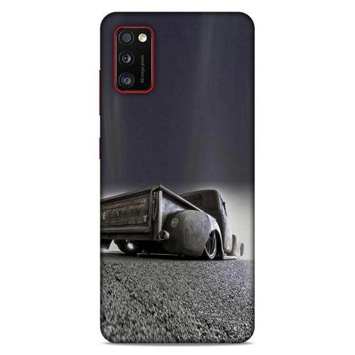 Lopard Samsung Galaxy A41 Uyumlu Kılıf PickUpX (10) Full Koruma Kılıfı Koyu Gri