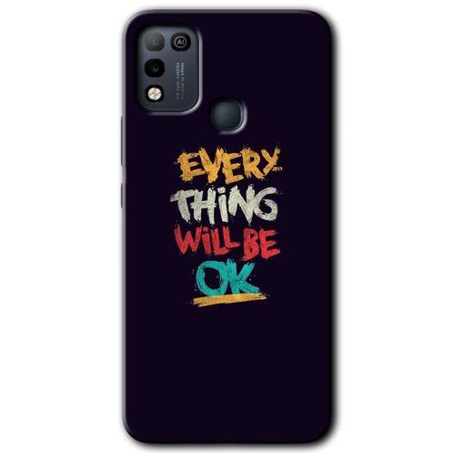 İnfinix Hot 10 Play Kılıf HD Desen Baskılı Arka Kapak - Everything