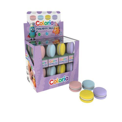 Coloria Macaron 3D Silgi Karışık - 1 adet