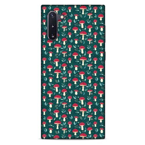 Frutix Mantar 02 Samsung Galaxy Note 10 Kılıf Desenli Silikon