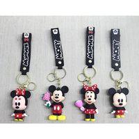 Miki Ve Mini Maus Silikon Anahtarlık