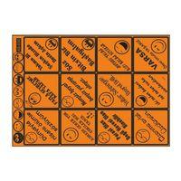 SEVGENT A5 Sticker 042 Tek Paket Çoklu