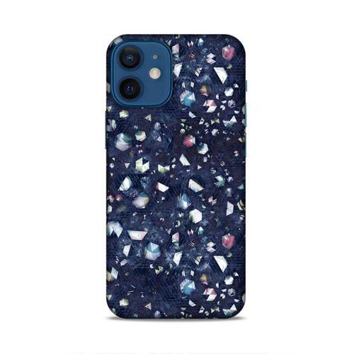 Apple iPhone 12 Mini Uyumlu Kılıf Utopia (36) Glitter Kılıf Kahverengi
