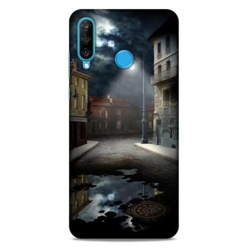 Lopard Huawei P30 Lite Uyumlu Kılıf Manipülasyon ☻ (25) Antişok Kapak Baskılı