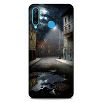Lopard Huawei P30 Lite Uyumlu Kılıf Manipülasyon ☻ (25) Antişok Kapak Baskılı