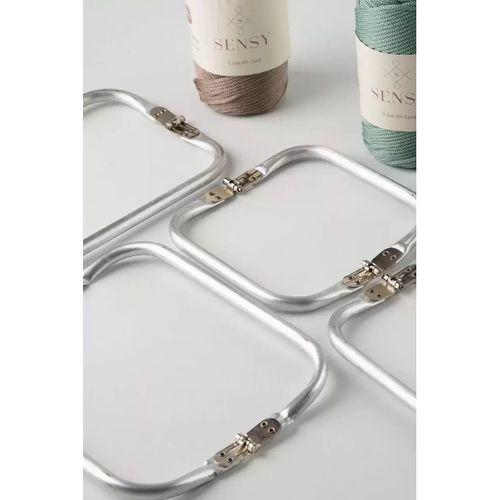 Gizli Metal Çanta Bursu – 22 cm - Metal Çanta Aparatı Çanta Aksesuarı