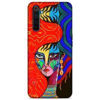 Lopard Oppo Realme 6 Uyumlu Kılıf Sürreal Yüzler ♀ (10) Full Koruma Kılıfı Desenli