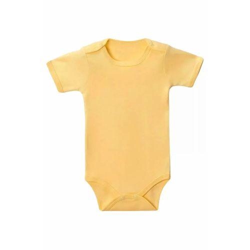 Sarı Yarım Kol Body Zıbın 2-7 YAŞ Çocuklar İçin (1 ADET) Alttan Çıtçıtlı Özel Gereksinimli
