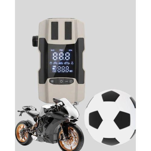 Araç Hava Pompası Ve Akü Takviye Powerbank 12.000 Mah Çok Fonksiyonlu