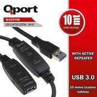 QPORT Q-UZ3100 USB 3.0 10MT UZATMA KABLOSU (REPEATER)