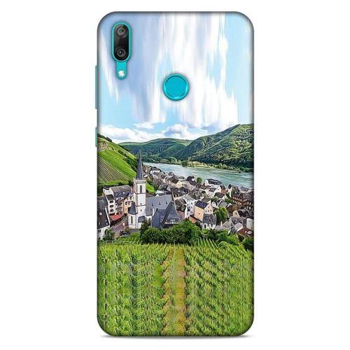 Huawei Y7 Prime 2019 Kılıf Almanya (47) Crystal Flex Kılıf Hessen