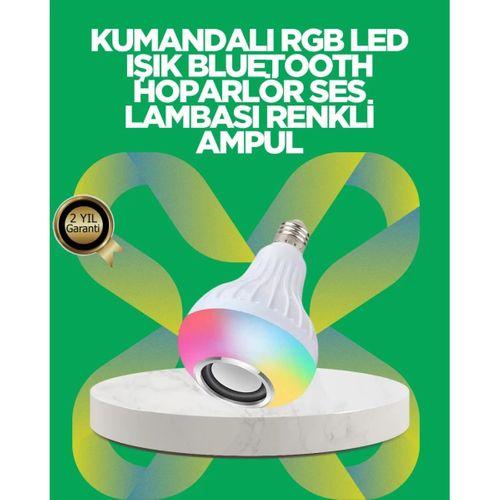 Bluetooth Hoparlörlü Led Ampul – 12w Enerji Tasarruflu