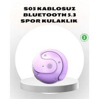 S05 Kablosuz Kulaklık Bluetooth 5.3 Ipx4 Su Geçirmez Stereo Ses Otomatik Bağlantı