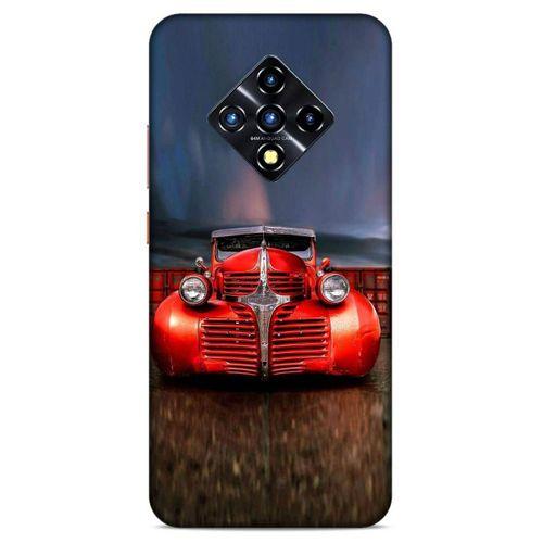 Lopard İnfinix Zero 8 Uyumlu Kılıf PickUpX (43) Thin Fit Kılıf Kırmızı Ateşli