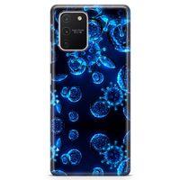 Samsung Galaxy S10 Lite Kılıf Viral Enfeksiyon Arka Kapak Koruma Desenli Full Koruyucu