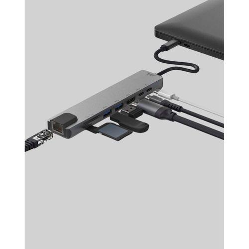 Type-c Çoklu Dönüştürücü – Alüminyum Gövde, Hızlı Veri Aktarımı Ve Şarj Desteği