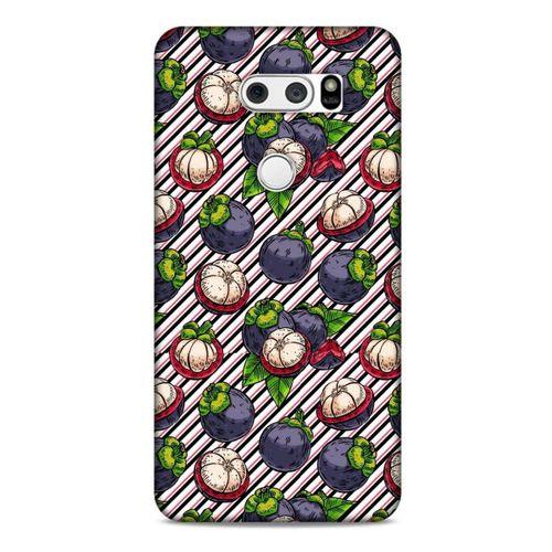 Frutix Mangosteen 02 LG K40S Kılıf Desenli Silikon