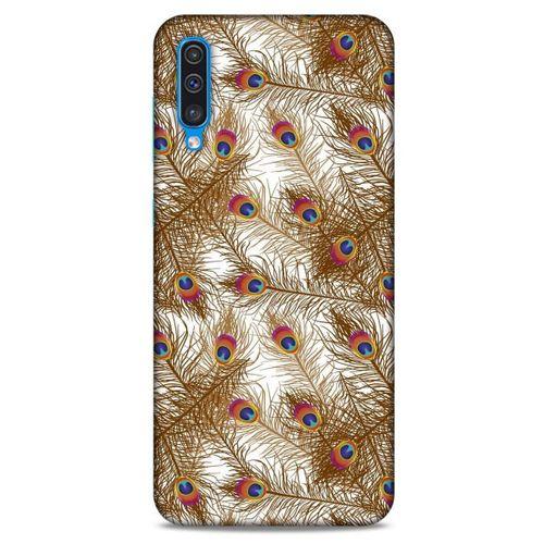 Samsung Galaxy A30s Kılıf Desenli Özel Seri Tüyler (25) Antişok Kapak